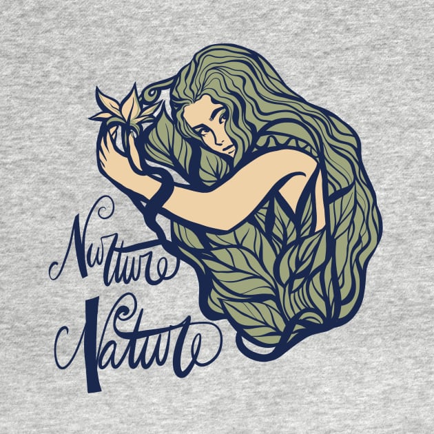 Nurture Nature Dryad Nature Nymph by bubbsnugg